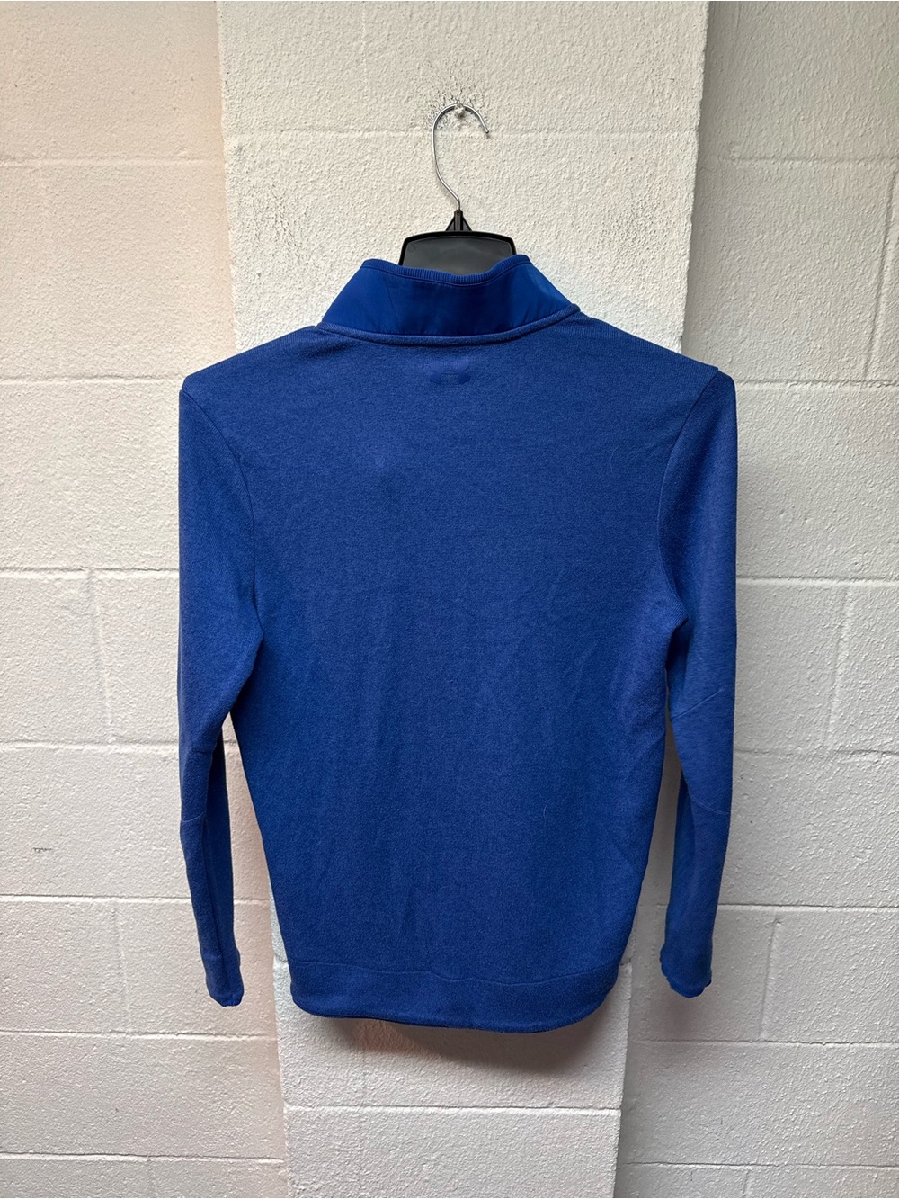 Under Armour Royal Blue Golf Polo Long Sleeve - Picture 5 of 6